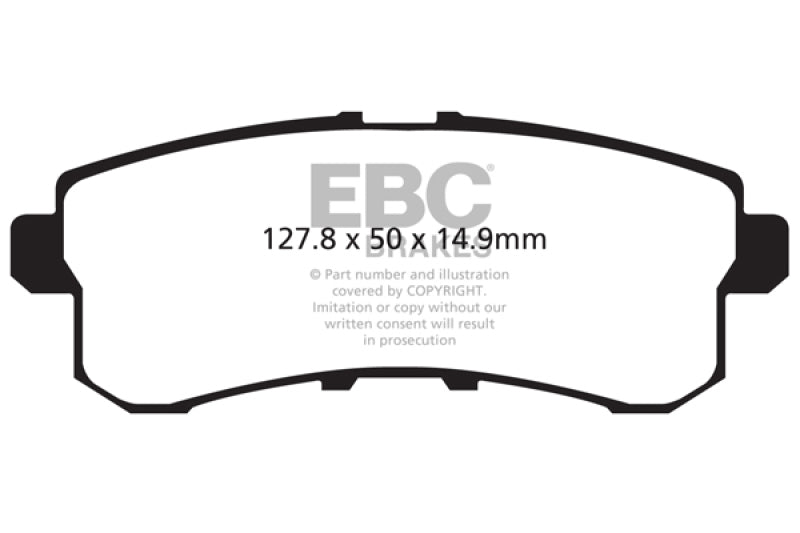 EBC Greenstuff Brake Pad Sets