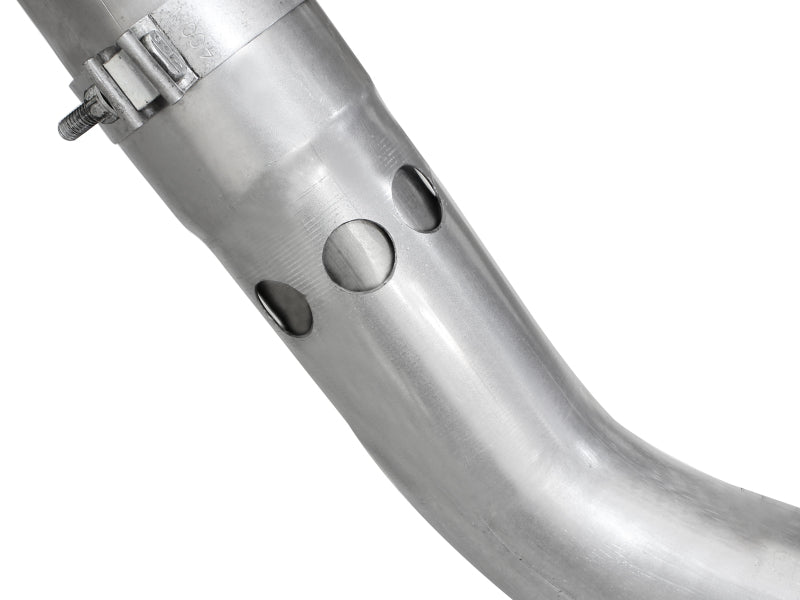 afe Large Bore-HD DPF-Back Exhaust System Ford Diesel Trucks 11-14 V8-6.7L (td)