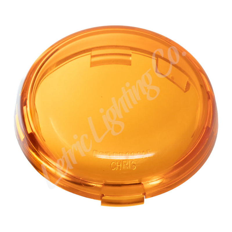 Letric Lighting Bullet Turn Signal Lens Kit Amber - Part Number letLLC-2A