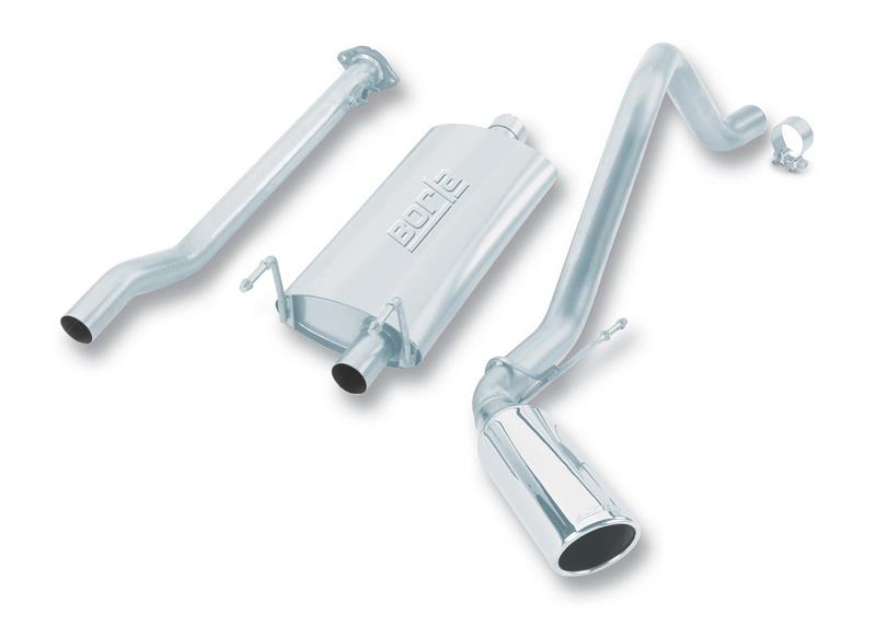 Borla 14945 Touring Cat-Back Exhaust System for 2000–2004 Toyota Tacoma 3.4L V6