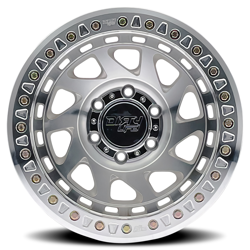 Dirty Life Enigma Race 9313 17x9 Beadlock Wheel, 8x170 Bolt Pattern, -12mm Offset