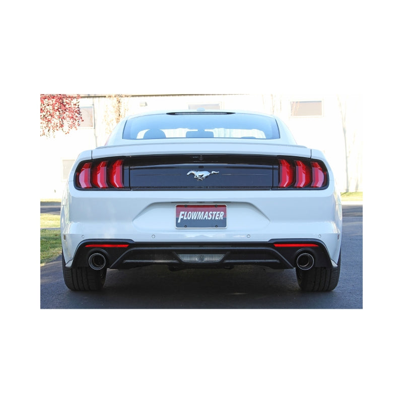 Flowmaster Outlaw SS Axle-Back Exhaust System for 2015-2023 Ford Mustang with 2.3L Ecoboost & 3.7L Engines