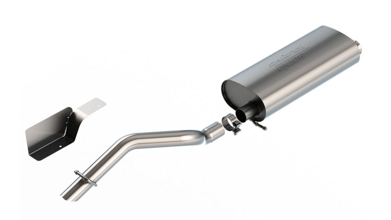 Borla 140846 Touring Cat-Back Exhaust System for 2018–2026 Jeep Wrangler JL 3.6L V6 2-Door