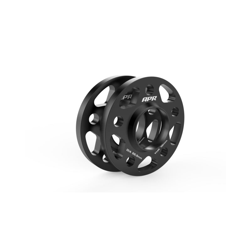 APR Wheel Spacers - 5x112 Bolt Pattern, 66.5mm Center Bore, 15mm Thickness (Set of 2)