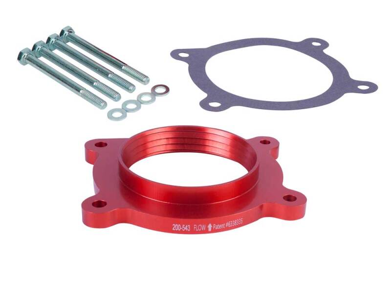 Airaid PowerAid Throttle Body Spacer AIR200-543 for 2014 Chevrolet Silverado 1500 and GM 5.3L V8 Applications