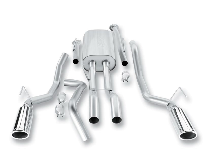 Borla 140333 Touring Cat-Back Exhaust System for 2009-2013 Toyota Tundra 4.6L/5.7L V8