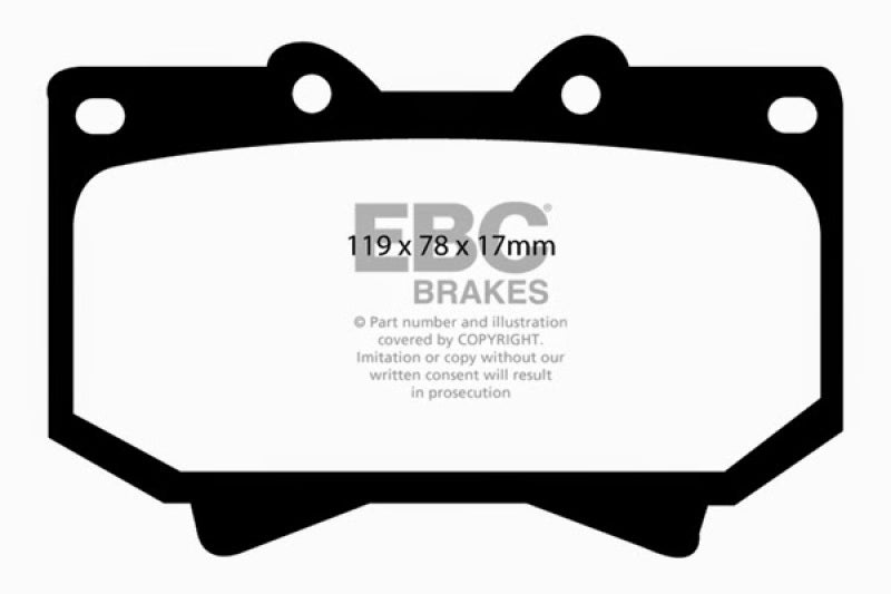 EBC Greenstuff Brake Pad Sets