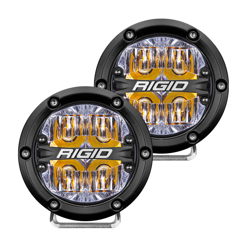 Rigid Industries 10-20 Toyota 4Runner A-Pillar Light Kit with 4-inch 360-Series Drive Lights