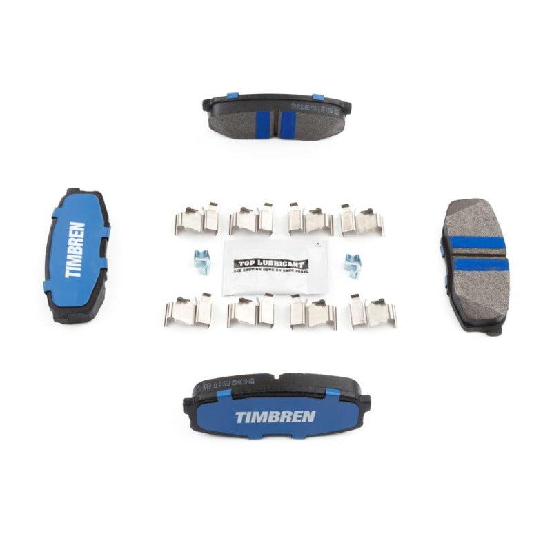 Timbren BES Severe Duty Semi-Metallic Brake Pads for Lexus LX570, Toyota Tundra & More - Rear