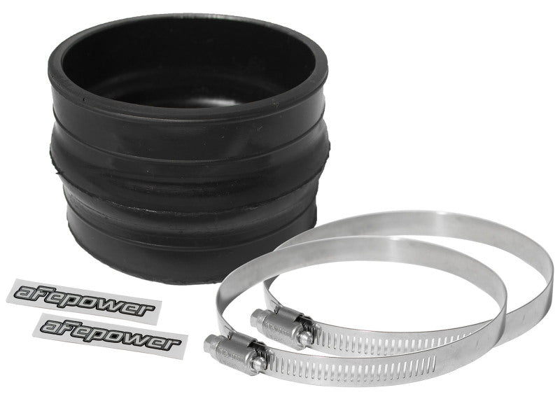 aFe MagnumFORCE 59-00010 4-Inch Hump Coupler Kit, 3-Inch Length, Black Polyurethane