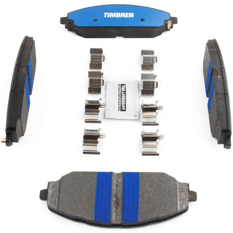 Timbren BES OnyxBite™ Severe Duty Semi-Metallic Brake Pads for 2019-2020 Ram 1500 and Jeep Grand Wagoneer, Front