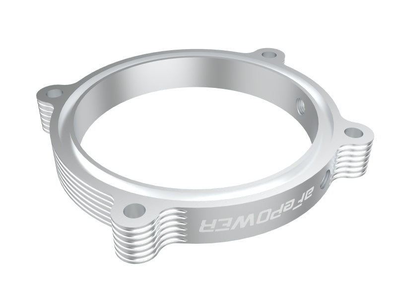 aFe Silver Bullet Throttle Body Spacer Kit, Part Number 46-32011, for 2021-2024 Ram 1500 TRX 6.2L V8