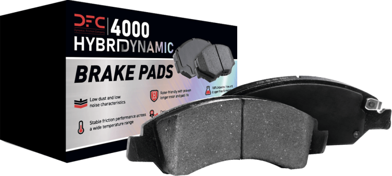 DFC 92-06 Hummer H1 Front and Rear HybriDynamic Brake Pads – Part Number DFC4000-0651-00
