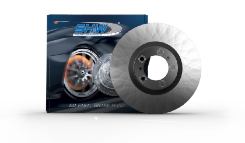 SHW Performance 19-23 Porsche Cayenne S Right Front Smooth Monobloc Brake Rotor (9Y0615302A)