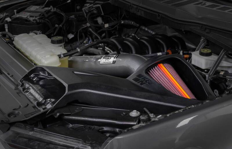 K&N Engineering NextGen Aluminum Cold Air Intake for Ford F-150 V8 5.0L - Part Number KN70-2591