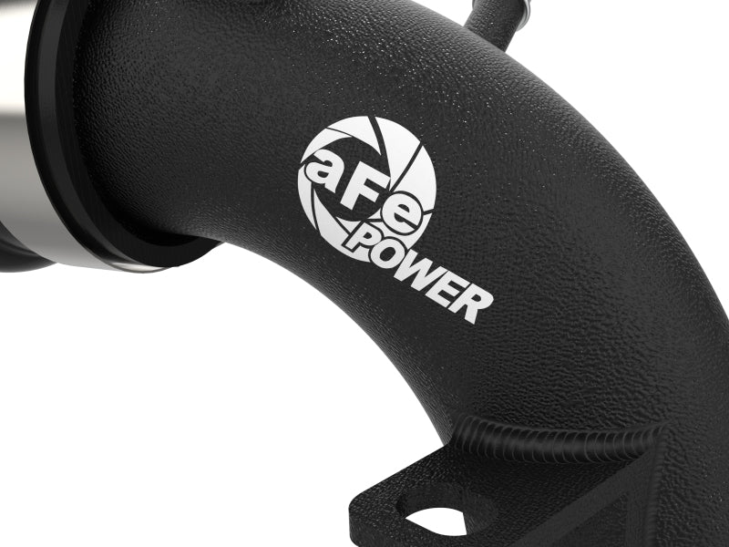 aFe 21-22 Ford Bronco V6-2.7Ltt BladeRunner Alum Hot & Cold Charge Pipe Kit - Black