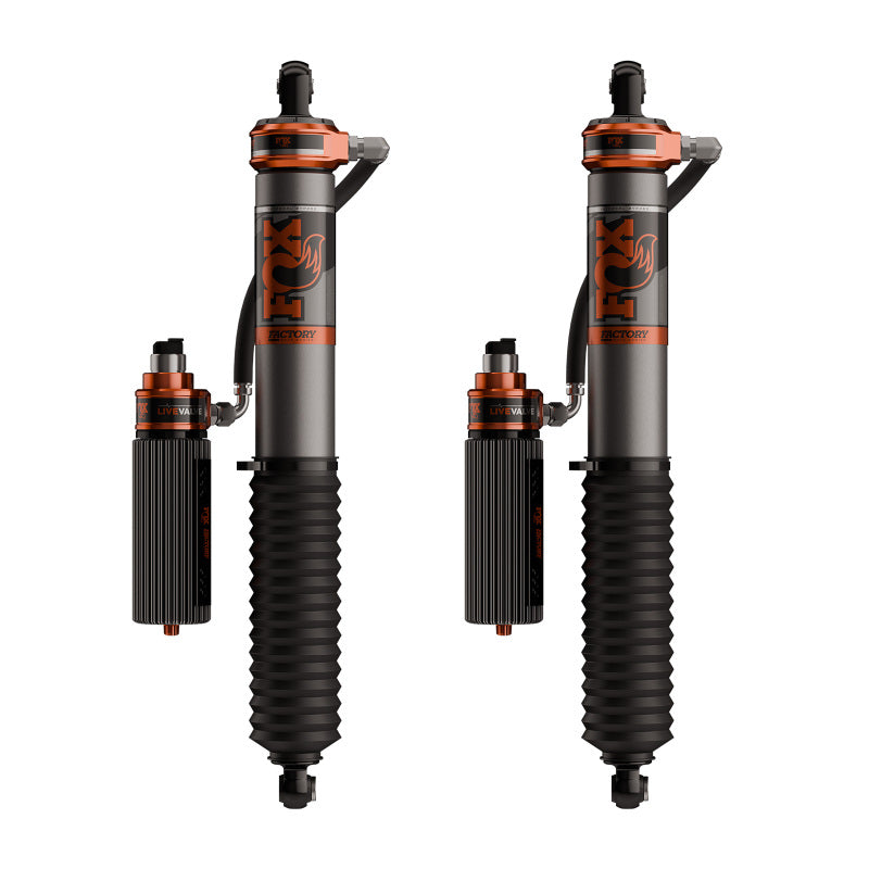 FOX Factory Race Live Valve Front Coilovers for 2021–2022 Ford F-150 SuperCrew, 2–2.5-Inch Lift — Part Number FOX883-06-262