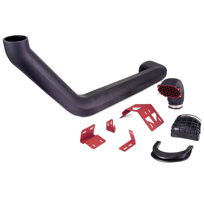 Mishimoto 2018+ Jeep Wrangler JL Snorkel - Wrinkle Red