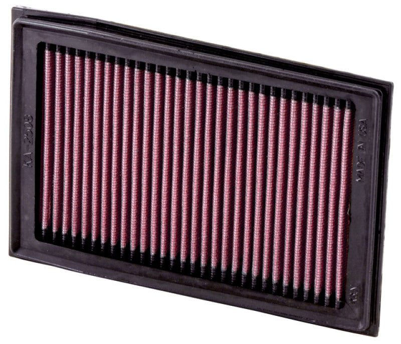 K&N Engineering KA-2508 High-Flow Replacement Air Filter for Kawasaki Ninja Motorcycles