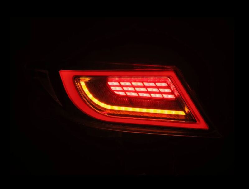 AlphaRex LUXX LED Taillights for 2022-2024 Toyota GR86 and Subaru BRZ - Alpha-Black
