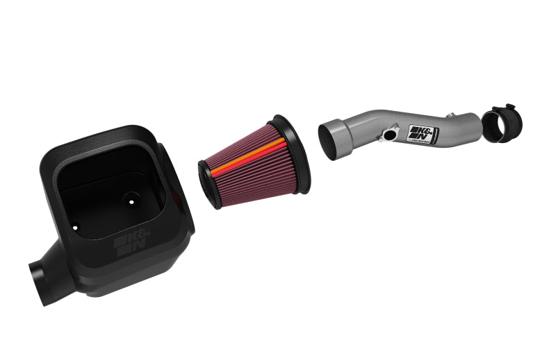 K&N Engineering 70-9039 NextGen Aluminum Cold Air Intake System for Toyota Tacoma 2016-2017 V6-3.5L F/I