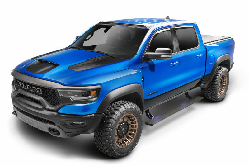 AMP Research 2019 Ram 1500 Crew Cab PowerStep Xtreme - Black (Incl OEM Style Illumination)
