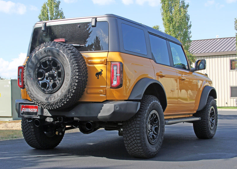Flowmaster FlowFX Axle-Back Exhaust System for 2021-2026 Ford Bronco with 2.3L/2.7L Engines