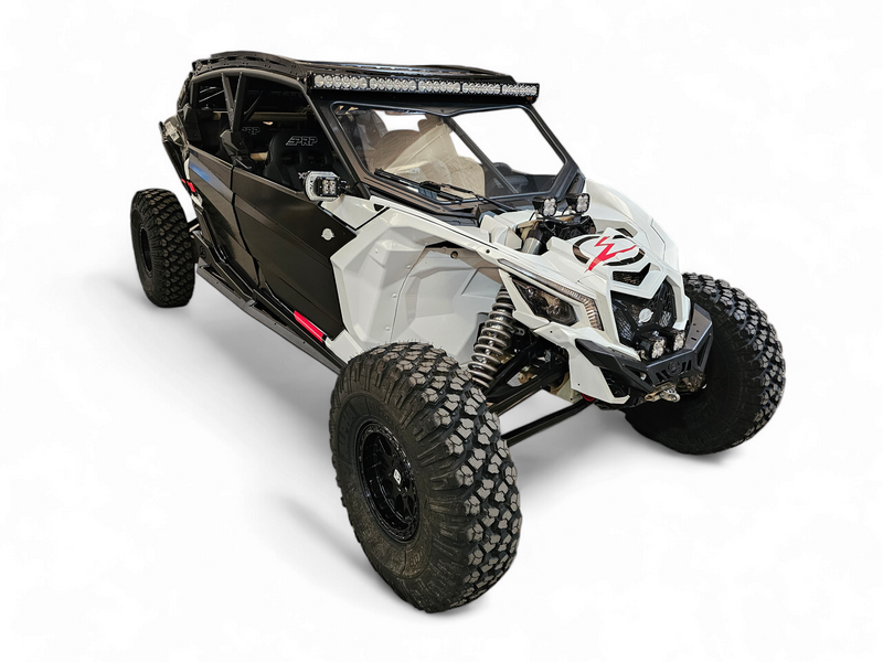 Elektric Off Road 2017+ Can Am X3 Maverick Volt 4-Seat Doors - Rugged Satin Black Powder-Coated Side-by-Side Doors