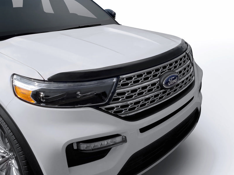 AVS 2020 Ford Explorer Aeroskin Low Profile Hood Shield - Smoke