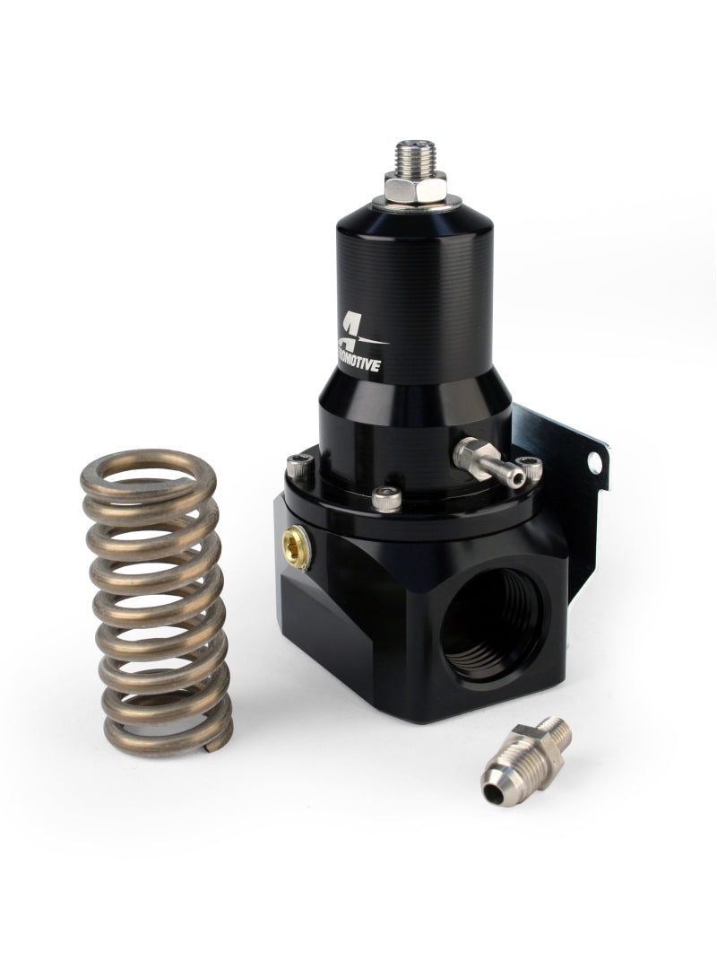 Aeromotive AER13137 Pro Mod EFI Gear Pump Fuel Pressure Regulator, 30-120 PSI, -12 Ports