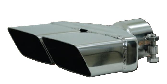 MBRP T5118 Armor Pro Dual Exhaust Tip, 2.5-Inch Inlet, Mirror-Polished T304 Stainless Steel