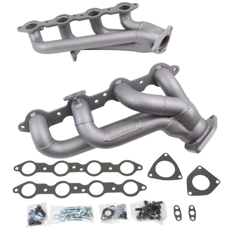 BBK 99-04 GM Truck SUV 4.8 5.3 Shorty Tuned Length Exhaust Headers - 1-3/4 Chrome
