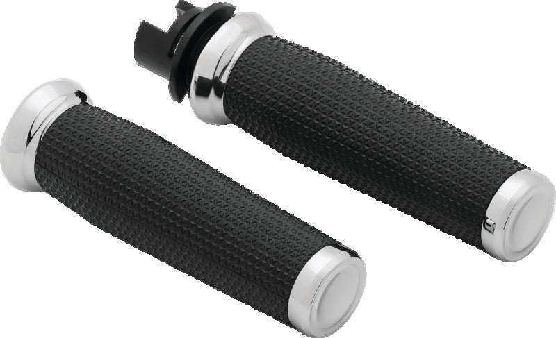 Kuryakyn Thresher Grips Chrome for 2014–2017 Indian Models, Part 5944