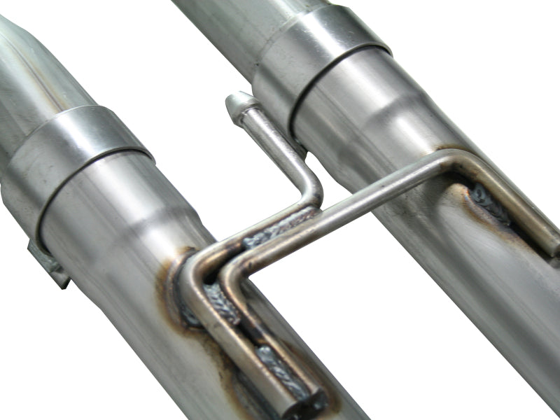 aFe MACH Force XP Cat-Back Exhaust with Polished Tip for 2004–2012 Nissan Titan V8 5.6L | 409 Stainless Steel | Part Number 49-46102-P