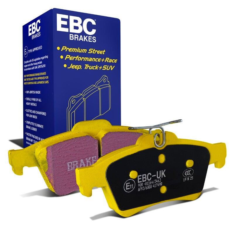 EBC DP41749R Yellowstuff Rear Brake Pads for 2008-2010 Chevrolet Cobalt 2.0 Turbo SS