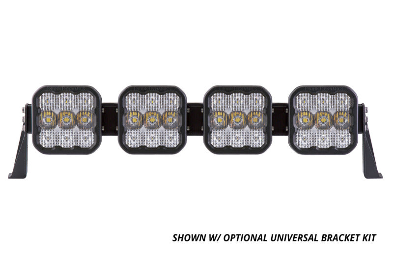 Diode Dynamics SS5 Pro Universal CrossLink 4-Pod Lightbar, White Driving – DD7252