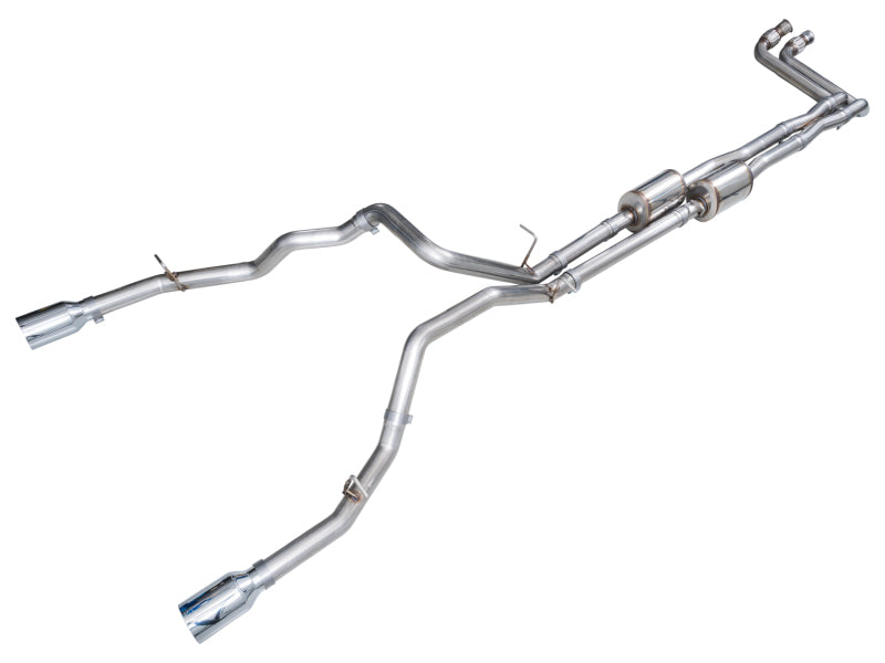 AWE Tuning 2025+ RAM 1500 3.0TT Rebel 0FG Cat-Back Exhaust with Chrome Silver Tips