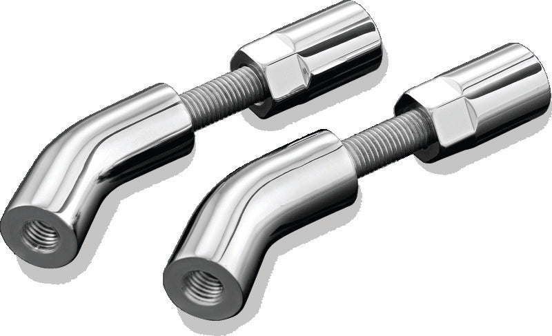 Kuryakyn 1444 Mirror Stem 3-Inch Outward Extenders, Chrome