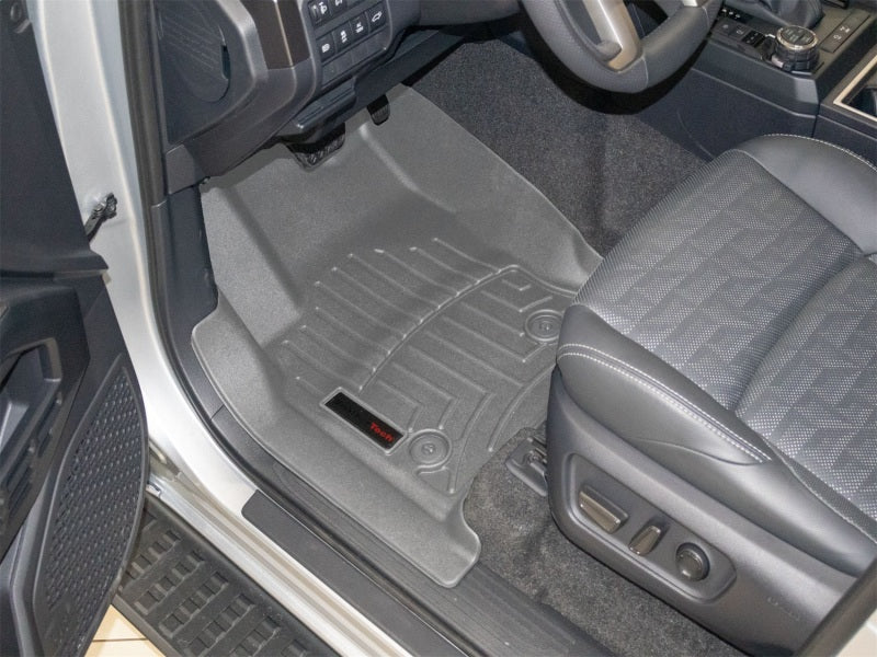 WeatherTech 25-26 Toyota 4Runner Front FloorLiner DigitalFit in Gray, Part Number wet4619191