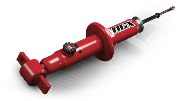 KYB AGX Front Right Adjustable Shock and Strut for Subaru Impreza, Part 734006