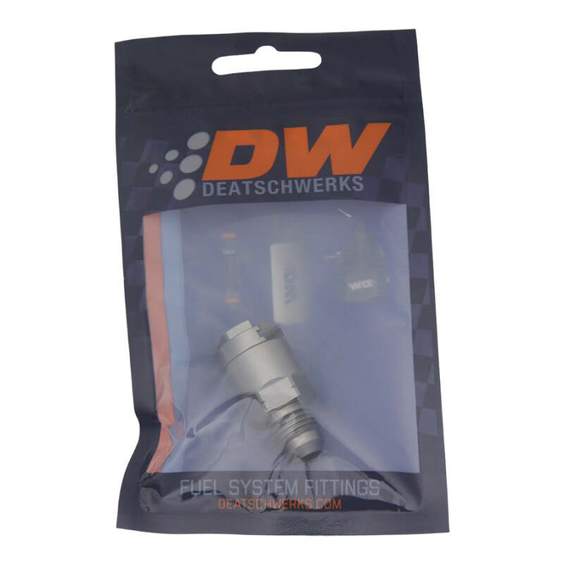 DeatschWerks 6AN Male to 5/16-Inch Female EFI Quick-Connect Adapter DWK6-02-0121