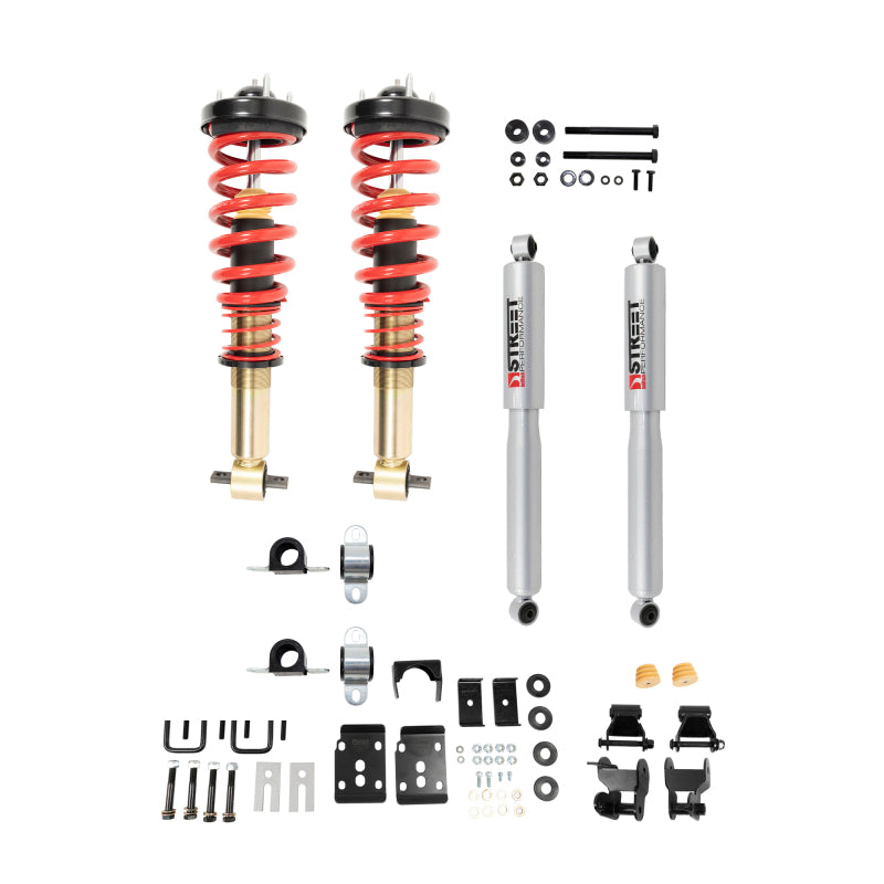 Belltech bel1050SPC Street Performance Coilover Lowering Kit for 2021+ Ford F-150 2WD