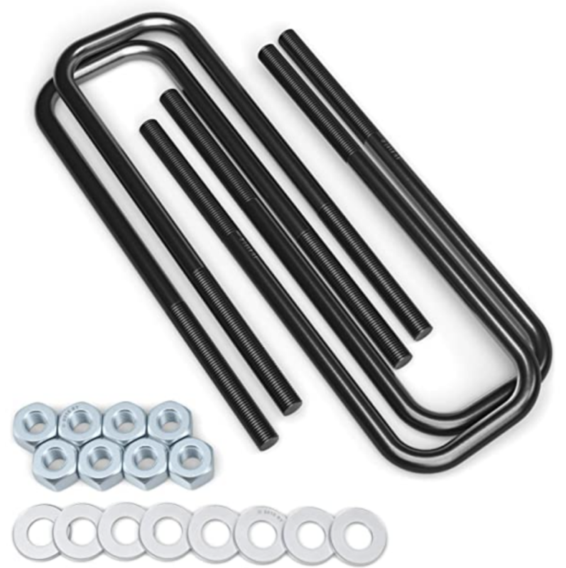 Fabtech - fabFTS1500UBK-3 - Square U-Bolt Kit