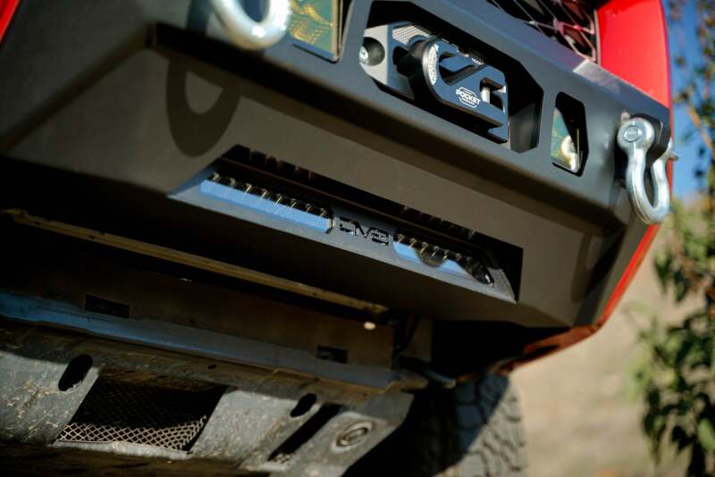 DV8 Offroad Centric Series Winch Front Bumper for 2014-2024 Toyota 4Runner, Part Number dveFBTF3-02