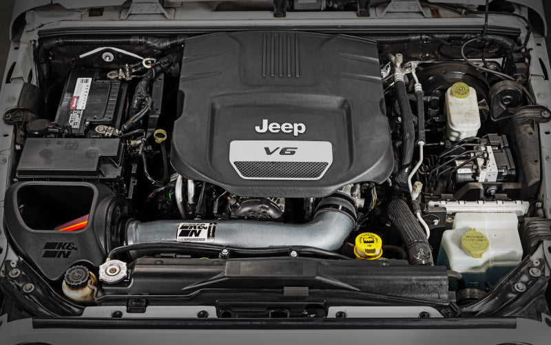 K&N Engineering 70-1566 NextGen Aluminum Cold Air Intake for Jeep Wrangler 3.6L V6