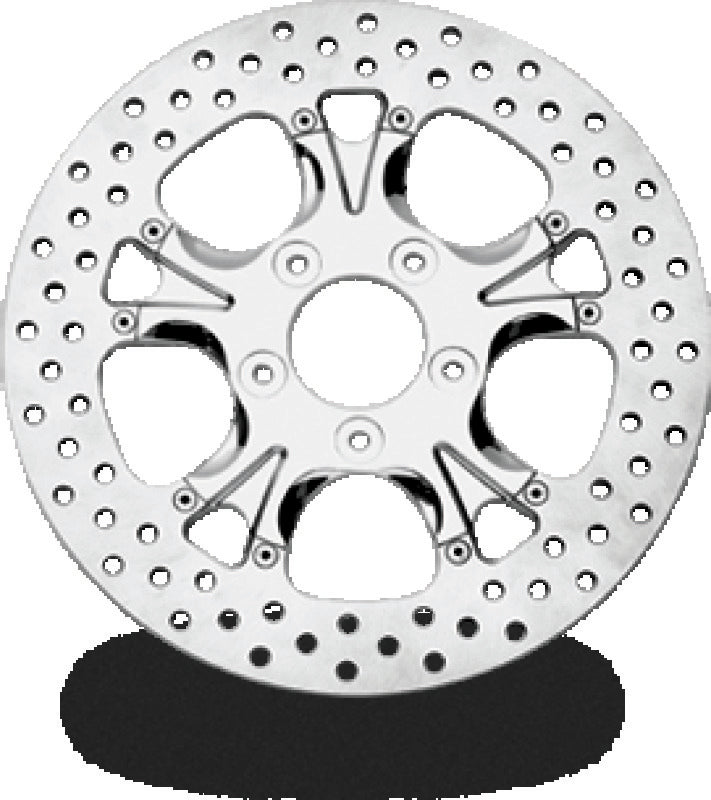 Performance Machine Disc/Carr 11.5 Gatlin Rr - Chrome