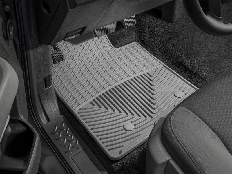 WeatherTech 99 GMC Sierra Front and Rear Rubber Mats - Tan