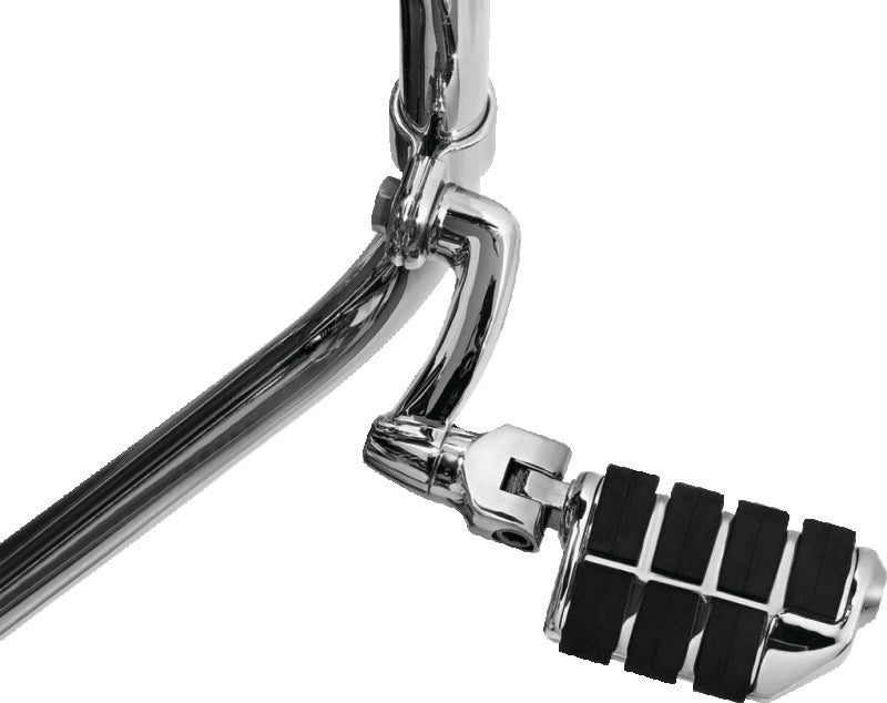 Kuryakyn Longhorn Offset Dually ISO Peg with 1-1/2-Inch Clamp, Chrome – Part 4574