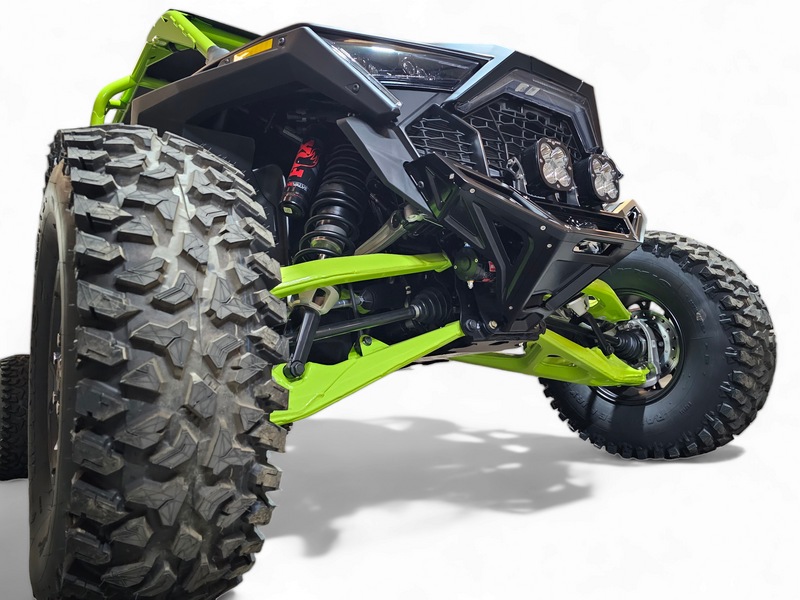 Elektric Offroad Polaris RZR Pro R Billet Front Winch Bumper - Anodized Black (Part Number: elkFWB610030)