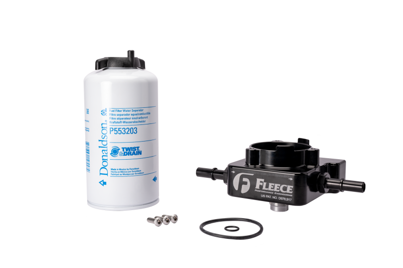 Fleece Performance FPE-L5P-FFBA-20 2020-2024 GM Duramax 6.6L L5P Short Bed Fuel Filter Upgrade Kit